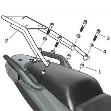 Honda Cbf 1000 [SHAD] - Kit di montaggio Top Master - Honda