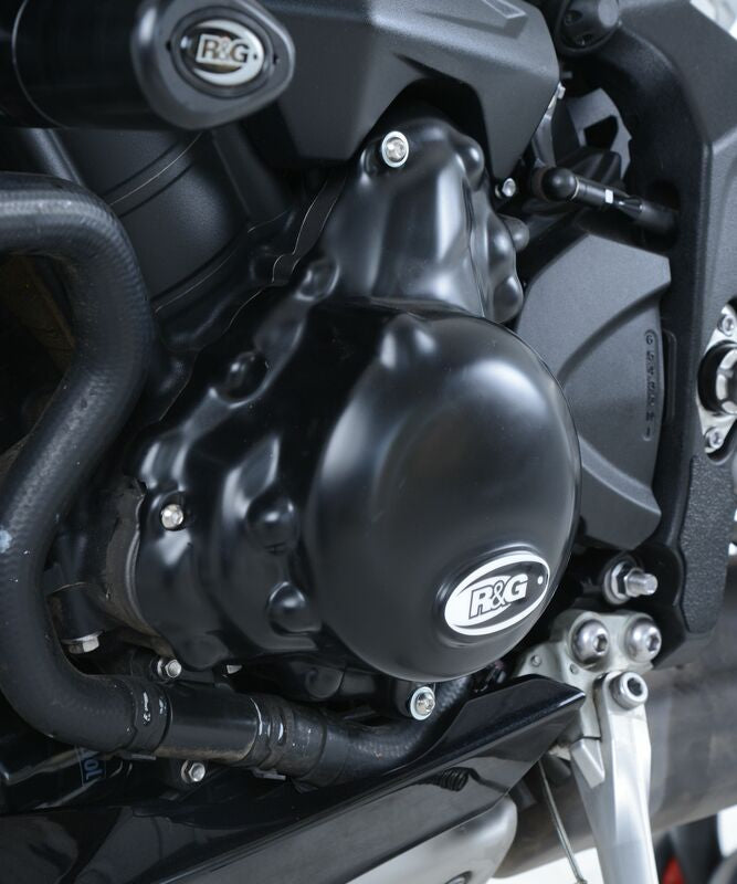 Triumph DAYTONA 675 R ABS [2016-2017] - Left Crankcase Cover Protector Black Triumph