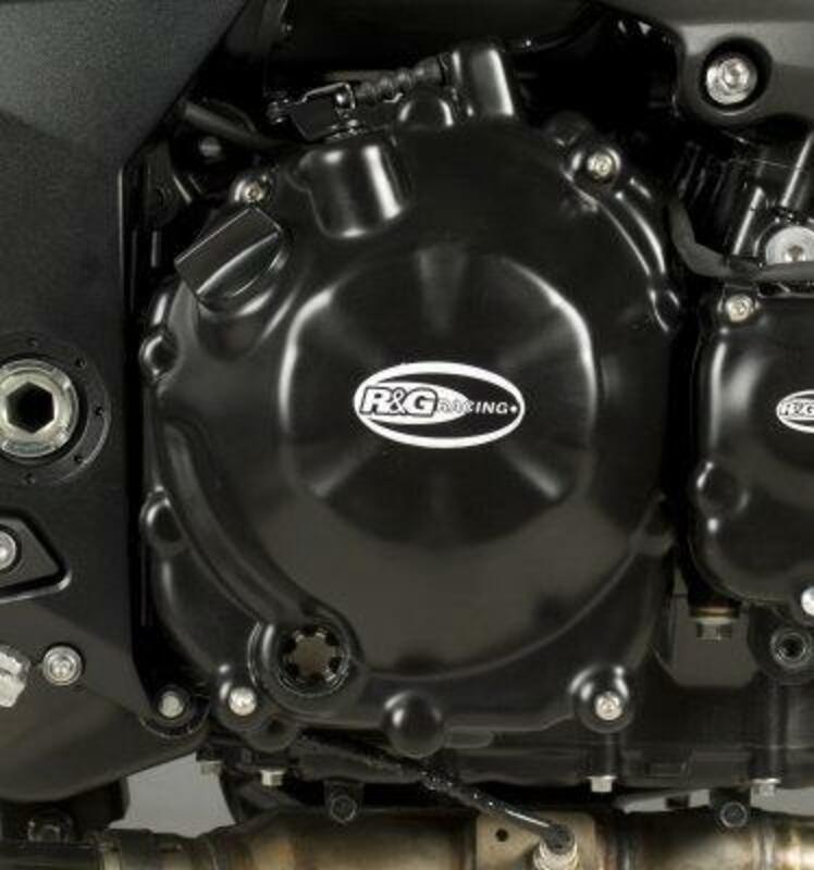Kawasaki Z 750 Z750J [2006] - Protezione coperchio carter destro (frizione) nera Kawasaki Z750