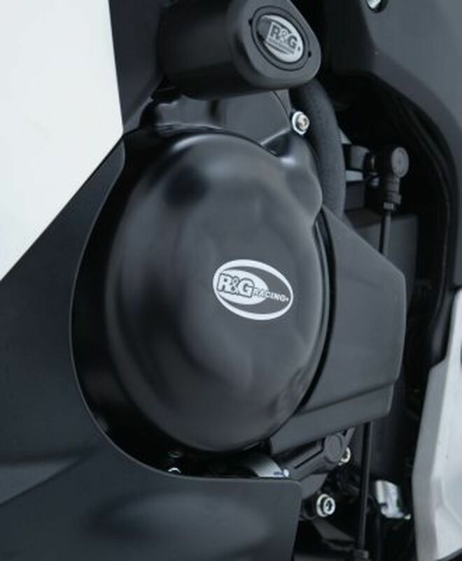 Honda CB 500 F ABS PC58 [2017-2019] - Motorgehäusedeckelschutz-Set Schwarz Honda CB500F/CBR500R