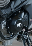 Kawasaki Z 800 E VERSION SPECIAL EDITION Z800C [2016] - Linker Kurbelgehäuseschutzdeckel Schwarz Kawasaki Z800