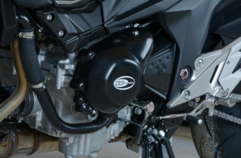 Kawasaki Z 800 E VERSION ABS SPECIAL EDITION Z800D [2016] - Linker Kurbelgehäuseschutzdeckel Schwarz Kawasaki Z800