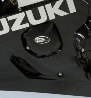 Suzuki GSX-R 600 SPECIAL EDITION [2004-2005] - Protezione copertura motore Nera GSX-R600 (2 pezzi)