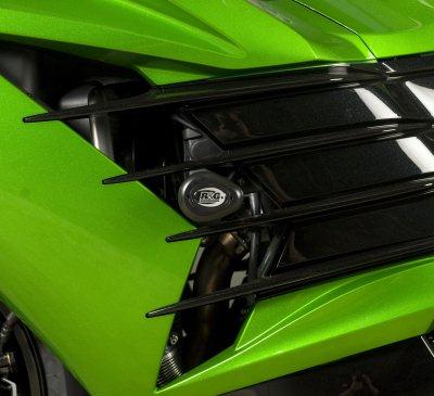 Kawasaki ZZR 1400 ABS Special Edition (ZX 1400 F) [2013-2015] - Protezioni aerodinamiche nere Kawasaki ZZR1400