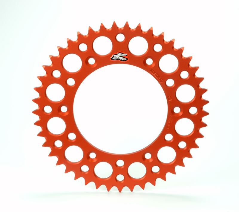 KTM 620 Adventure LC4 [RENTHAL] - Ultraleichtes selbstreinigendes Aluminiumritzel hinten