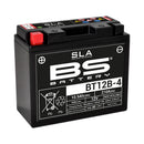 Yamaha Fz 600 S Fazer [BS BATTERY] - Batteria senza manutenzione SLA attivata in fabbrica - BT12B-4