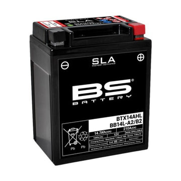 Suzuki Dr 750 [BS BATTERY] - Batteria senza manutenzione SLA attivata in fabbrica - BTX14AHL / BB14L-A2/B2