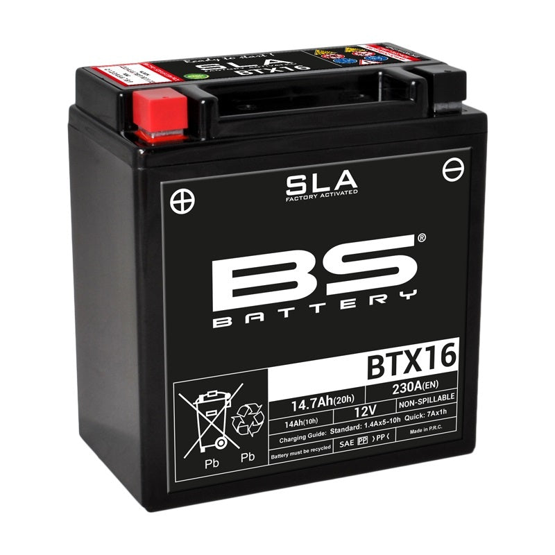 Kawasaki Vn 2000 [BS BATTERY] - SLA Maintenance Free Battery Factory Activated - BTX16