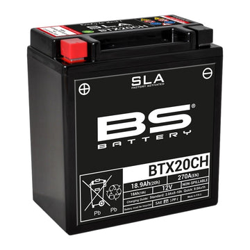 Moto Guzzi Breva [BS BATTERY] - SLA Maintenance-free battery Factory activated - BTX20CH
