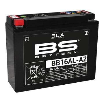 Ducati Sl 600 [BS BATTERY] - SLA Wartungsfreie Batterie Werkseitig aktiviert - BB16AL-A2