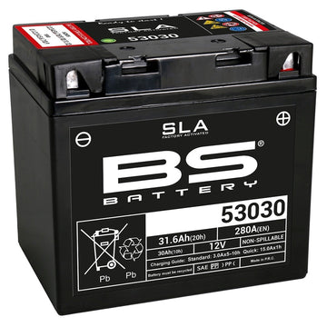 Moto Guzzi 850 Le Mans 3 Vf [BS BATTERY] - SLA Wartungsfreie Batterie Werkseitig aktiviert - 53030