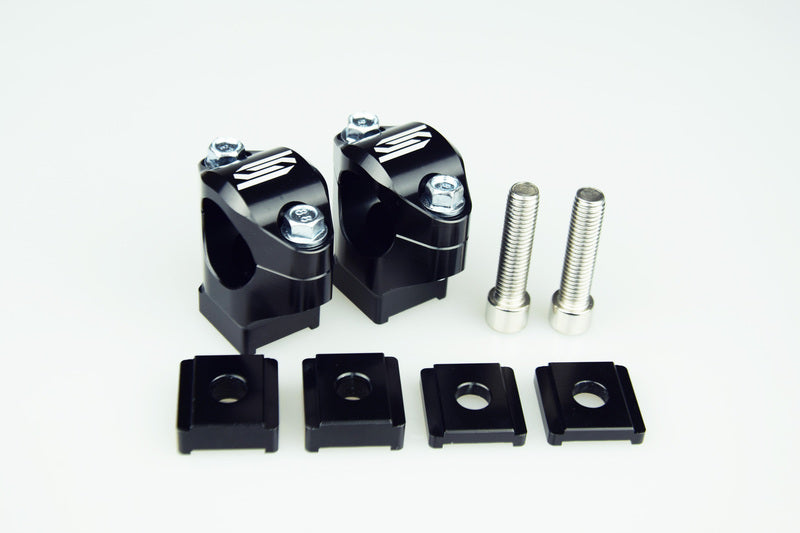 Ktm Adventure 790 [SCAR] - Handlebar clamps Ø28.6mm +35 to 50mm OE triple clamp