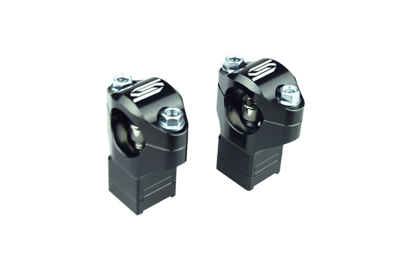 Ktm 790 Adventure [SCAR] - handlebar clamps Ø28.6mm +35 to 50mm OE triple clamp