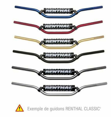 Honda Crf 300 [RENTHAL] - Manubrio MX/Enduro 7/8" 693 Enduro - 0