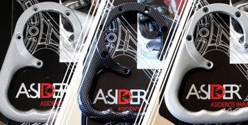 KTM 1190 RC 8 R Track [2011-2012] - Black Edition Tankgriff ohne Schrauben Schwarz