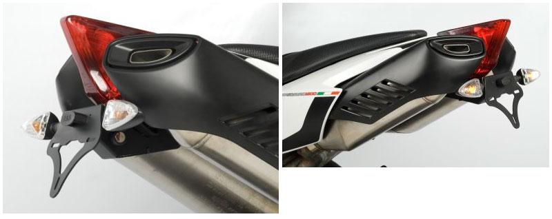APRILIA DORSODURO 1200 [2011-2016] - Kennzeichenhalter inkl. Kennzeichenbeleuchtung