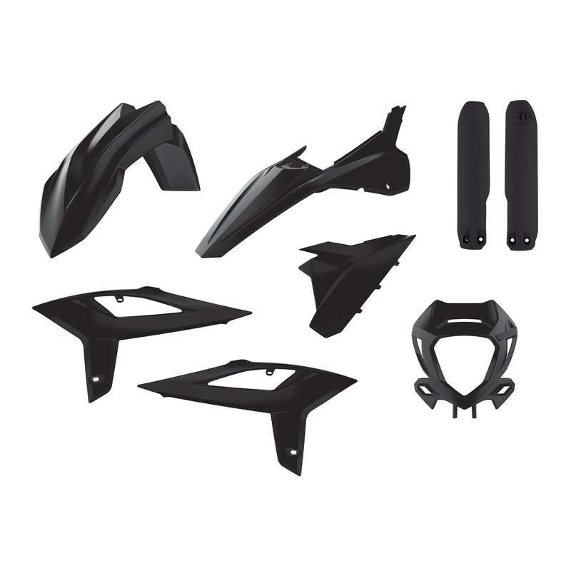 Beta RR 125 [POLISPORT] - Kit Plastiche Bianco