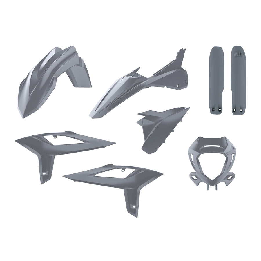 Beta RR 125 2 T Racing [2020-2022] - Plastik-Kit Nardo-Grau