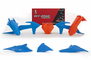 KTM 450 SX-F Factory Edition [2021] - Plastik-Kit vintage blau/orange KTM SX/SX-F
