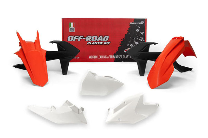 KTM 450 EXC-F SIX Days [2017-2019] - Kit plastiche colore originale (2018) rosso/bianco/nero KTM