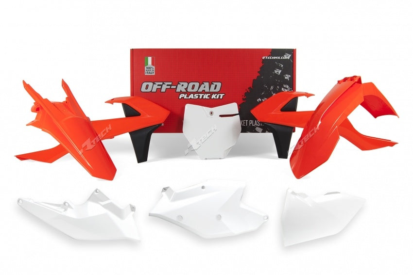 KTM 450 SX F [2016-2018] - Plastik-Kit OEM-Farbe (2018) Rot/Schwarz KTM