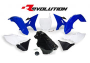 Yamaha YZ 125 (CE 15) [2005] - Kit Revolution Plastiche con Serbatoio OEM Colore Blu/Bianco/Nero Yamaha YZ125/250