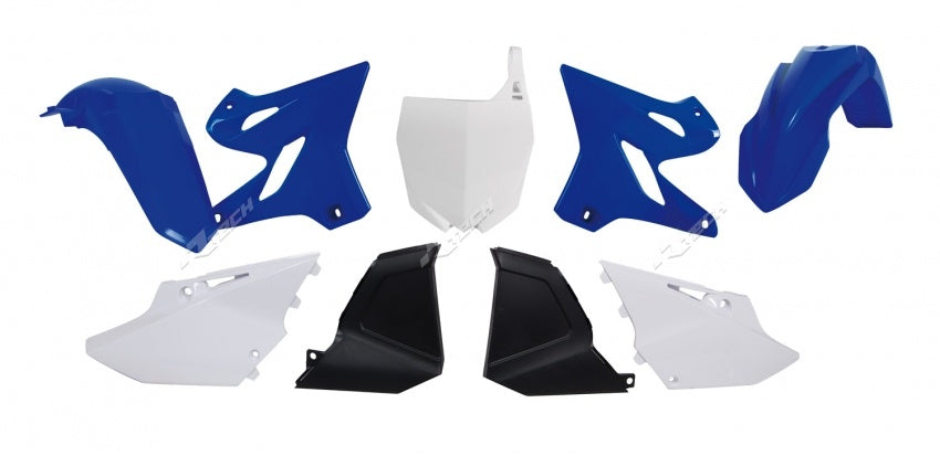 Yamaha YZ 125 (CE 10) [2003] - Plastik-Kit Replica (15–16) Blau/Weiß Yamaha YZ125/250