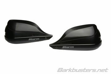 Suzuki Gsx800S [BARKBUSTERS] - Set paramani Storm con morsetto a punto singolo e estremità del manubrio neri
