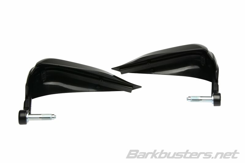 Suzuki Gsx800S [BARKBUSTERS] - Set paramani Storm con morsetto a punto singolo e estremità del manubrio neri