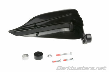 Ktm 390 Duke [BARKBUSTERS] - Storm Hanguads Set Morsetto a punto singolo per montaggio su estremità manubrio Nero