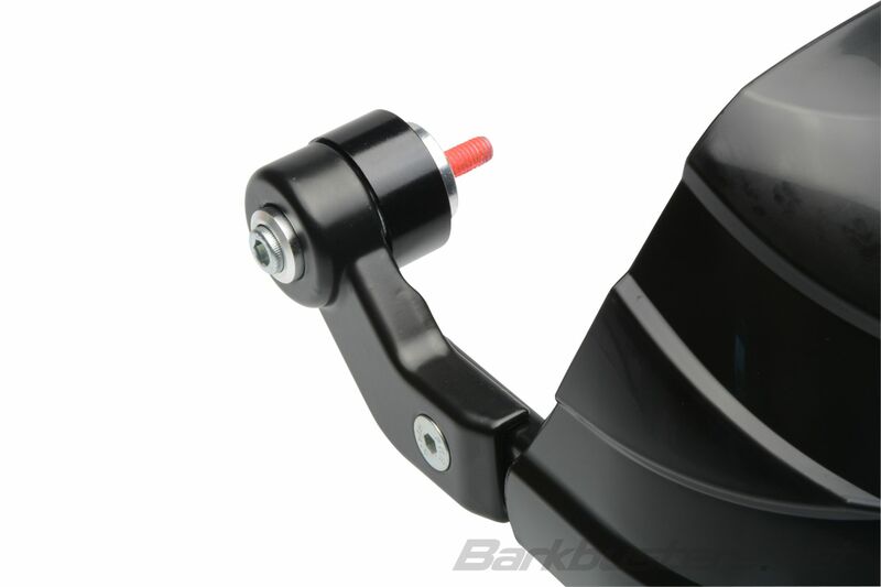 Kawasaki Z 900 [BARKBUSTERS] - Storm Hanguads Set Single Point Clamp Mount-Handlebar End Black