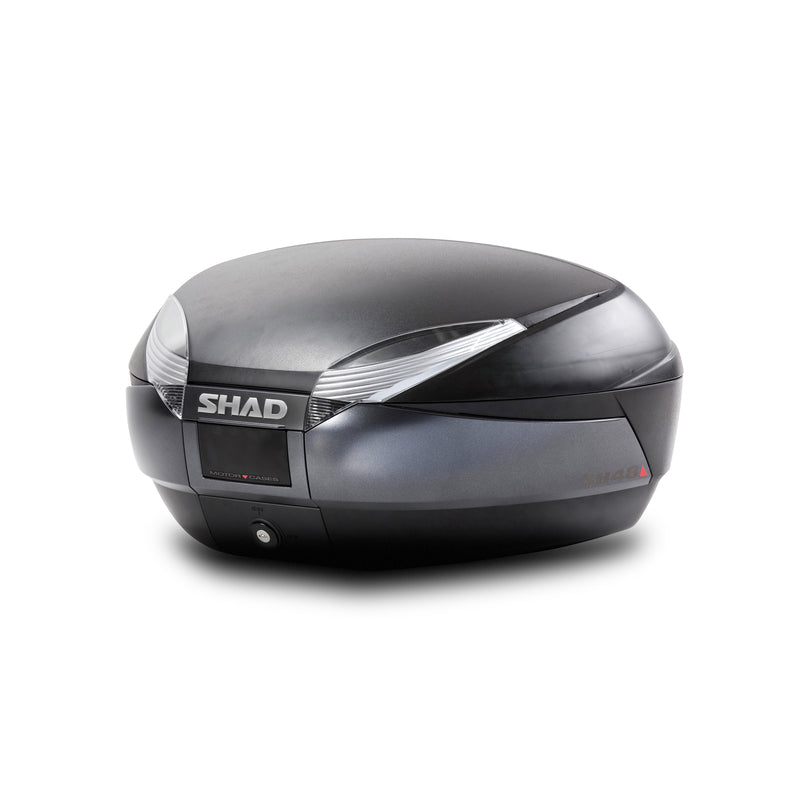 Kymco Agility 125 [SHAD] - SH48DG Top Case - Dark Grey/Black