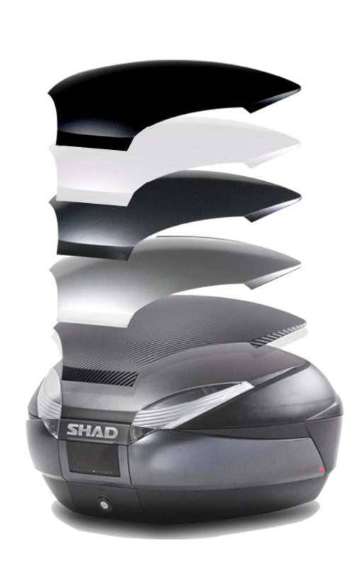 Honda Nsc 110 [SHAD] - SH48DG Top Case - Dunkelgrau/Schwarz