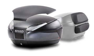 Honda Forza 750 [SHAD] - SH48 DG Top Case + Rückenlehne Dunkelgrau