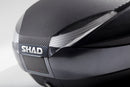 Honda Z 125 [SHAD] - SH48 DG Top Case + Rückenlehne Dunkelgrau