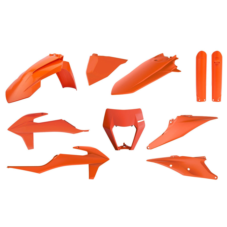 KTM 250 EXC TPI SIX Days [2020-2023] - Plastik-Kit Orange KTM