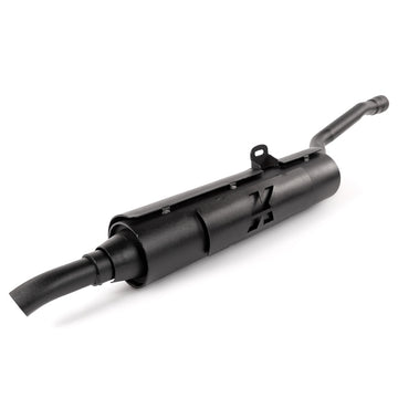 Yamaha Grizzly 660 [KIMPEX] - Silenziatore Bolt-On Acciaio Nero