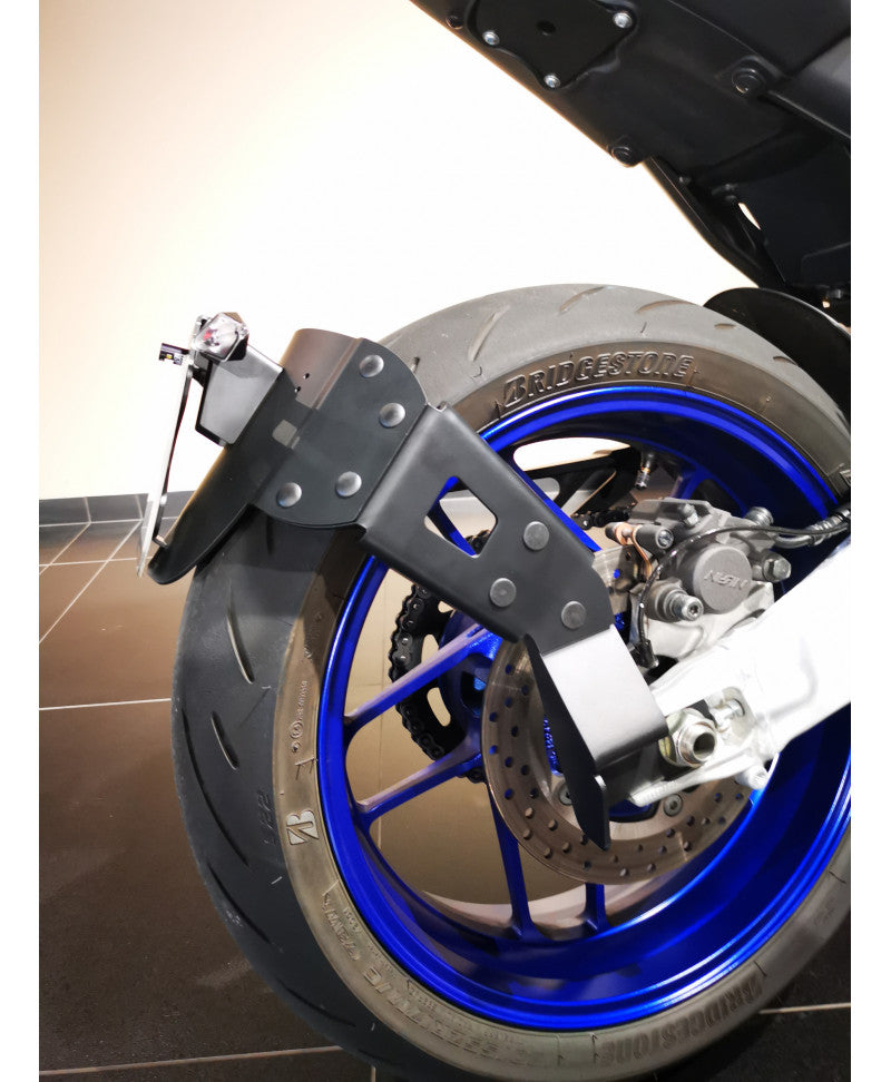 Yamaha MT-09 ABS [2022-2023] - License Plate Holder ACCESS DESIGN Lick Wheel Black