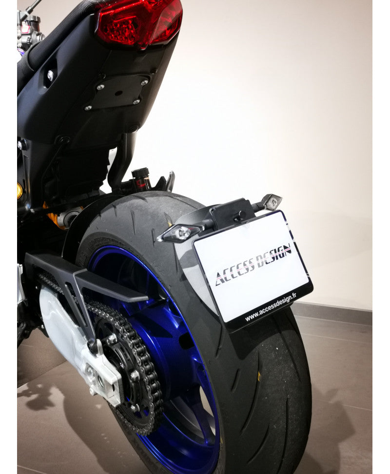 Yamaha MT-09 ABS [2022-2023] - License Plate Holder ACCESS DESIGN Lick Wheel Black