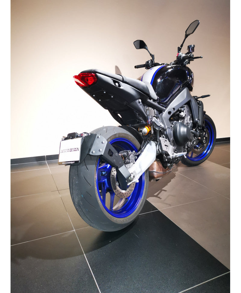 Yamaha MT-09 ABS [2022-2023] - License Plate Holder ACCESS DESIGN Lick Wheel Black