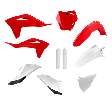 GasGas MC 450 F Troy LEE Designs [2023] - Plastik-Kit Rot/Weiß