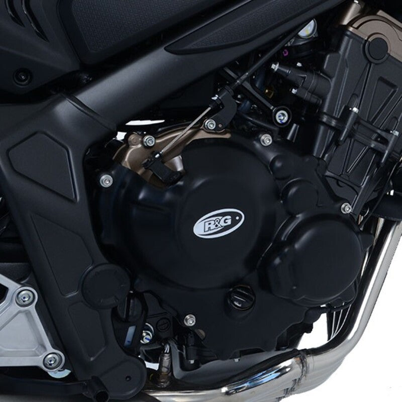 Honda CBR 650 R ABS RH01 [2021-2023] - Protezione copertura motore sinistro Race Series - Nero Honda CB650R/CBR650R