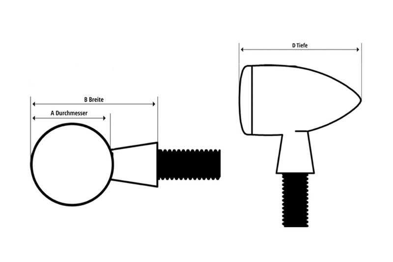 Indian Springfield SPRING [HIGHSIDER] - LED-Blinker