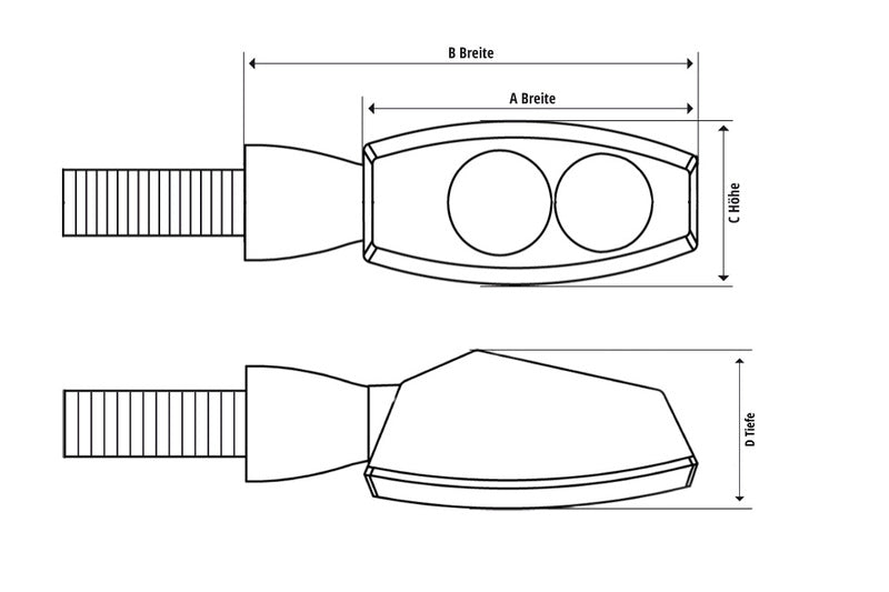 Yamaha R125 YZF -R125 [Highsider] - Led turn signal