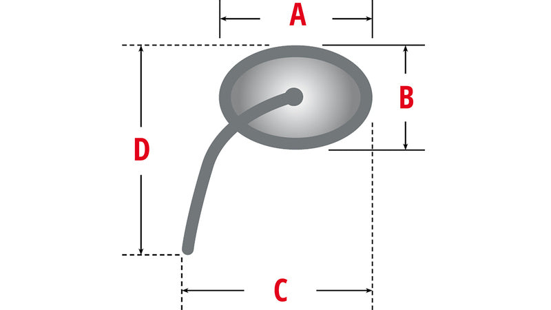 Yamaha XJR 1300 [Highsider] - motorcycle mirror