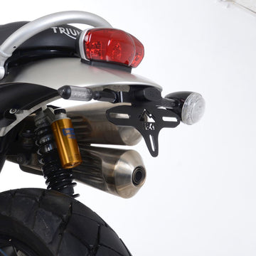 Triumph Scrambler 1200 X ABS [2024] - Kennzeichenhalter - Schwarz Triumph 1200 Scrambler XC/XE