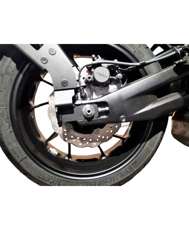 Yamaha Tracer 700 [ACCESS DESIGN] - Portatarga ''su ruota'' Nero - Yamaha MT-07 Tracer