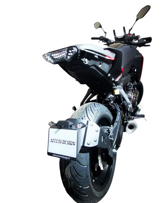 Yamaha Tracer 700 [ACCESS DESIGN] - Portatarga ''su ruota'' Nero - Yamaha MT-07 Tracer