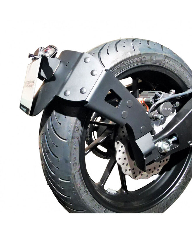 Yamaha Tracer 700 [ACCESS DESIGN] - Portatarga ''su ruota'' Nero - Yamaha MT-07 Tracer