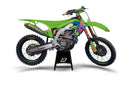 Kawasaki KX 250 (KX 250 M) [2003-2004] - Kit grafiche retrò - Kawasaki KX125/250
